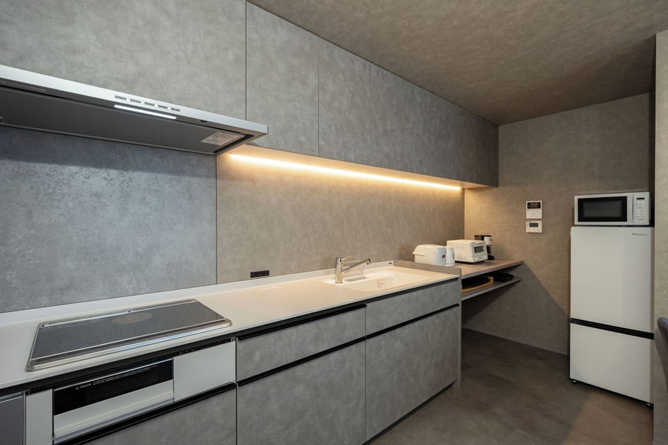 Luxury Villa, Ocean View | Private kitchen | Toaster, rice cooker, griddle, eco-friendly cleaning products