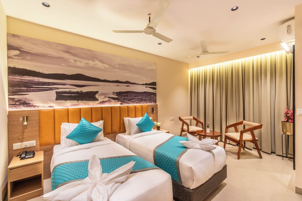 Executive Twin Room, City View | Free WiFi