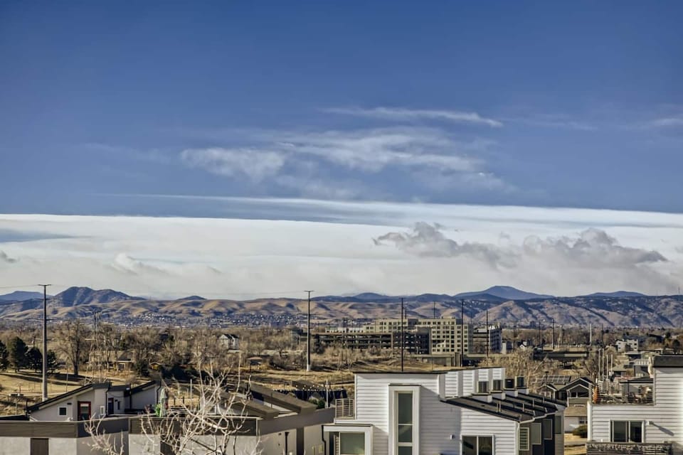 4th Floor - Private rooftop with Rocky Mountain Views