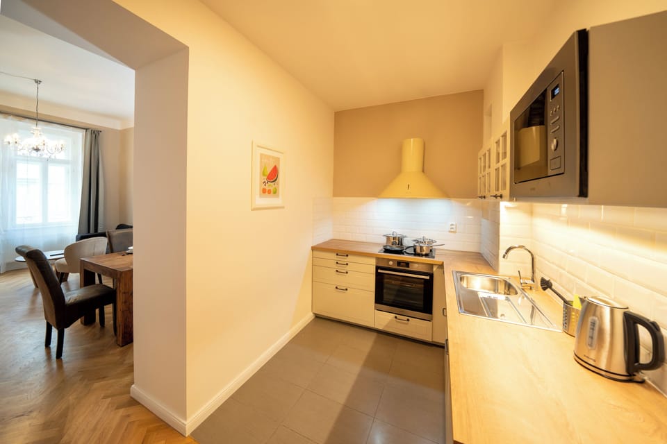 Fully equipped kitchen