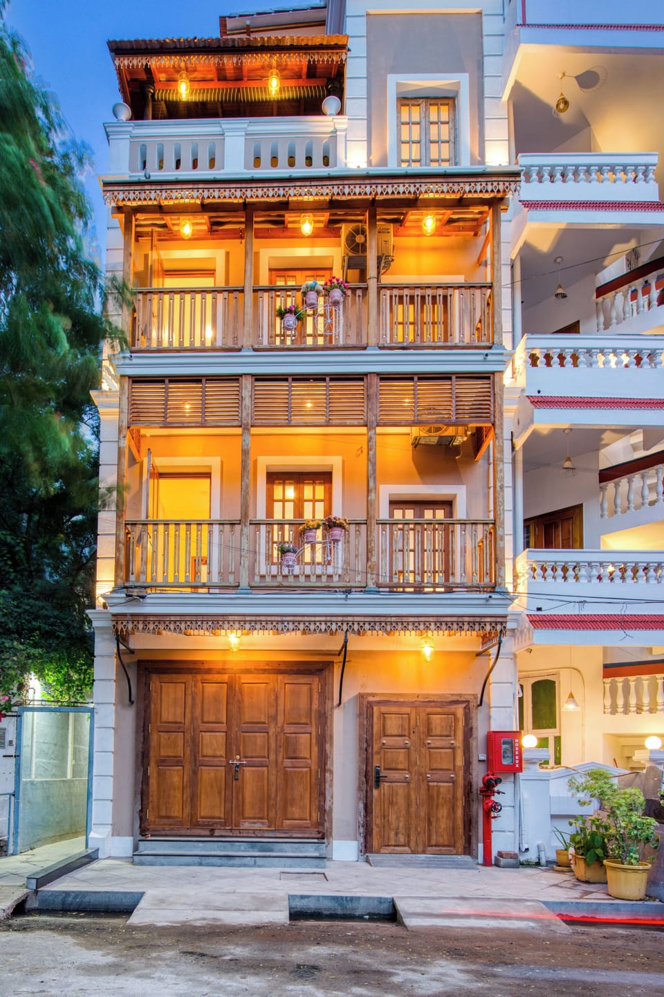 Exterior detail