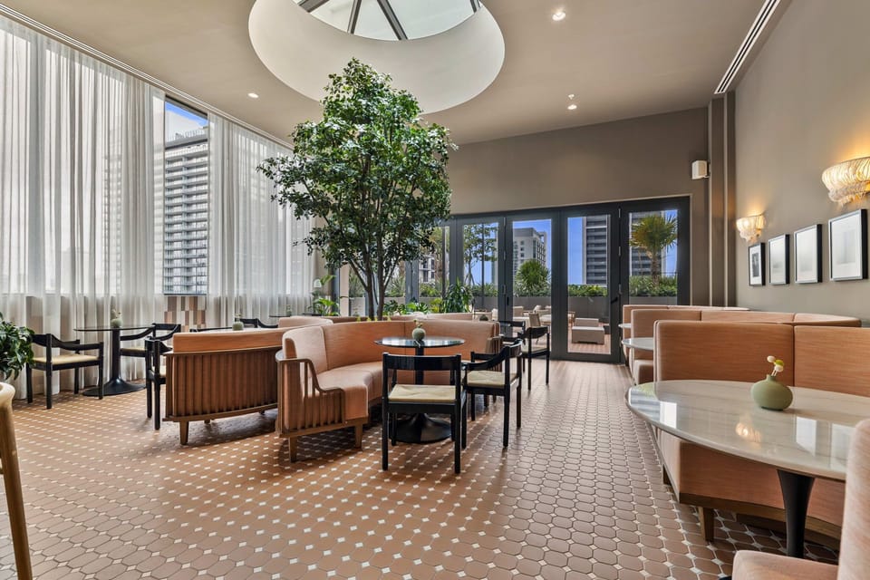 Coworking Lounge and Meeting Spaces.