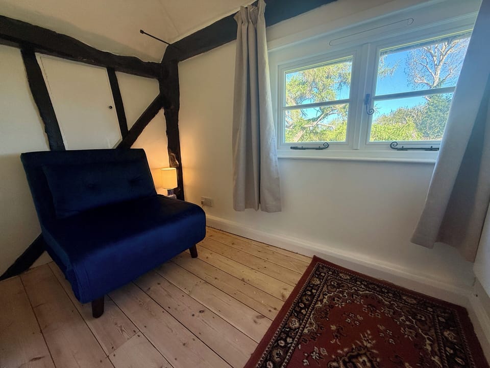 Sofa bed in chair mode