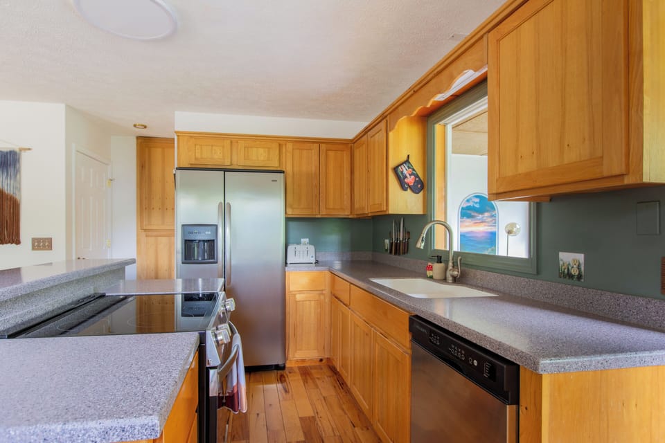 Fully stocked for everything from breakfast to dinner.