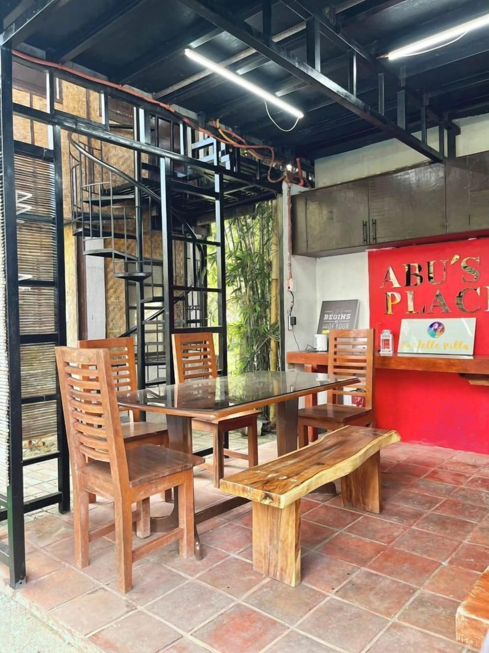 Dining area