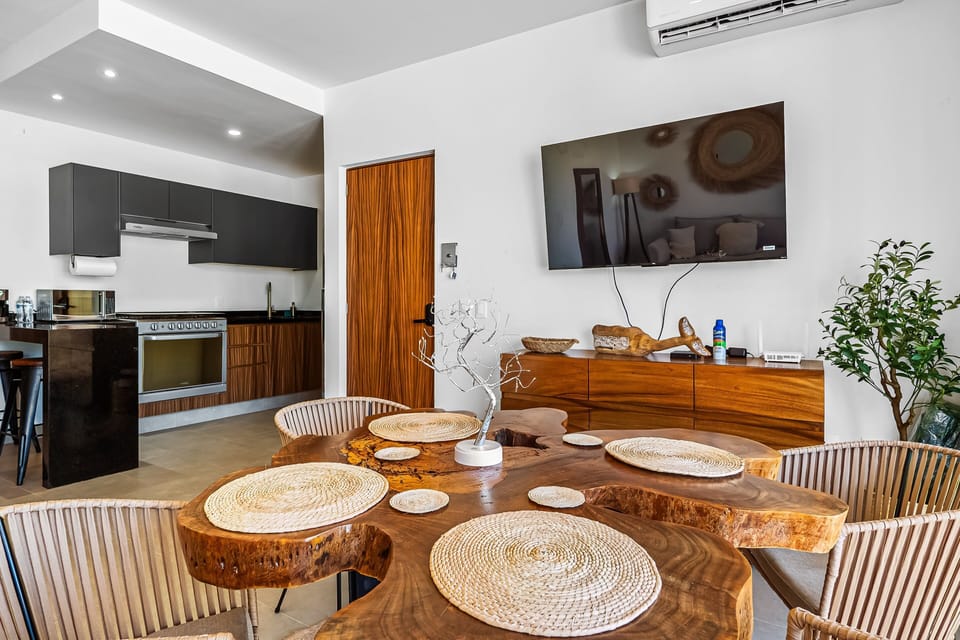 Apartment, 1 Double Bed with Sofa bed, Patio, Pool View (Araquuna F203) | 1 bedroom, individually decorated, individually furnished, bed sheets