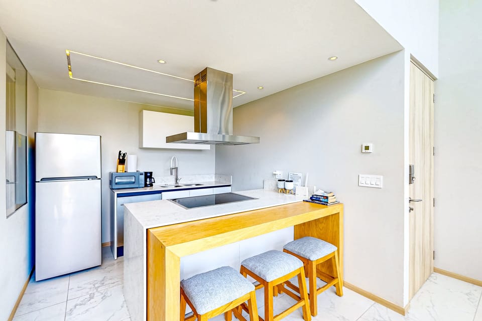 Condo, Multiple Beds, Balcony, Pool View (Artist's Retreat at Marítima Golf 2H) | Private kitchen
