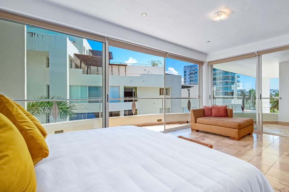 Condo, Multiple Beds, Pool Access, Ocean View (Nitta Condo # 304 Penthouse) | 2 bedrooms, individually decorated, individually furnished, bed sheets