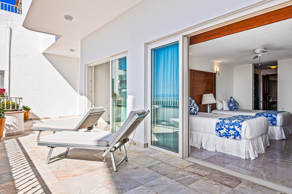Apartment, Multiple Beds, Pool Access, Ocean View (Grand Miramar A602) | Terrace/patio