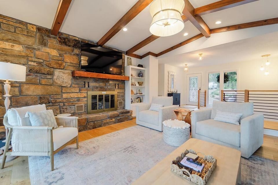 No fireplace usage in Living Room 