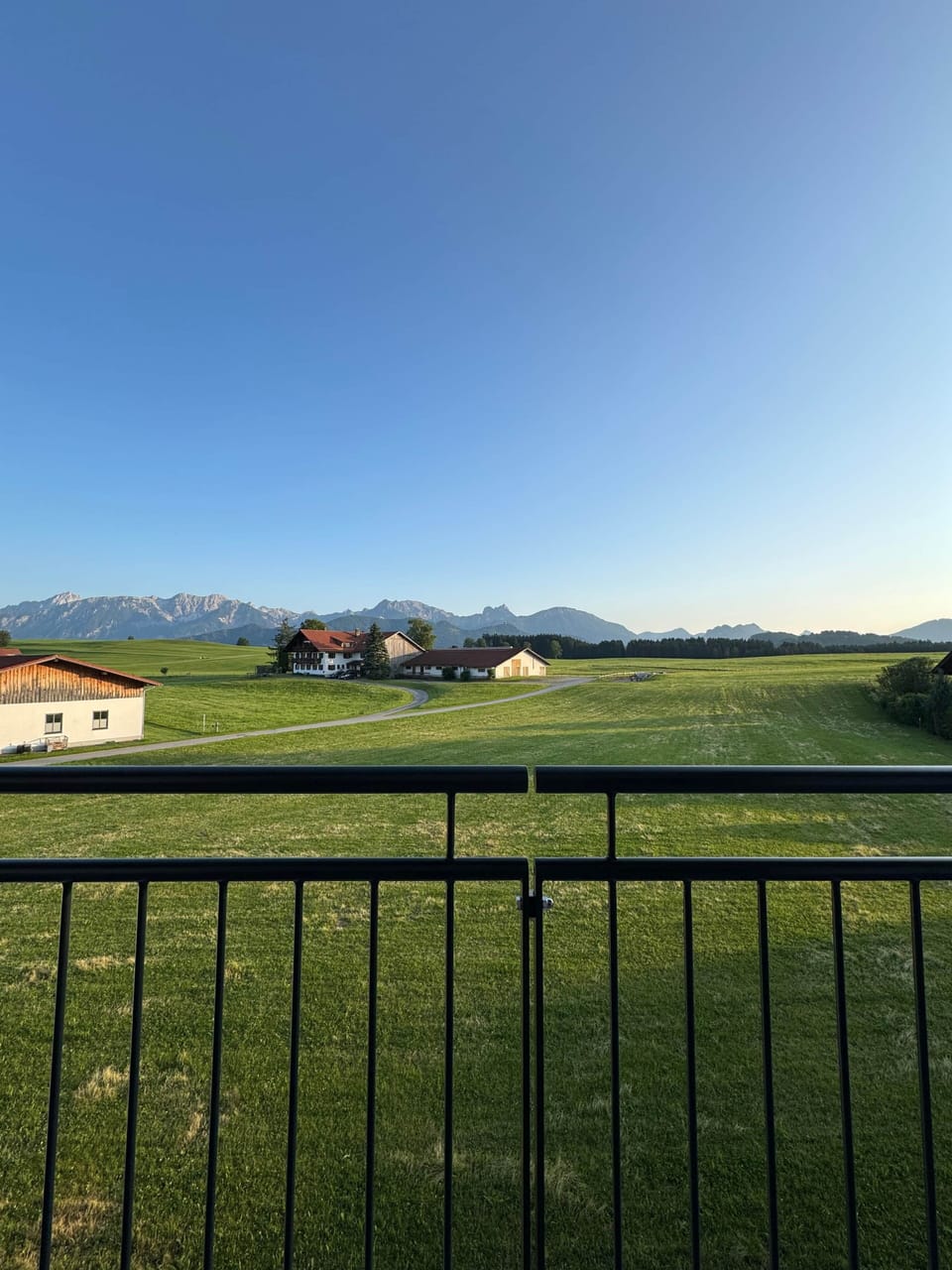 View from the balcony