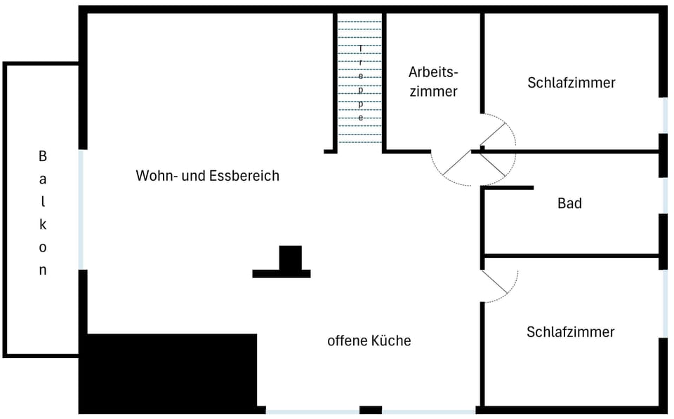 Grundriss Gams im Glück