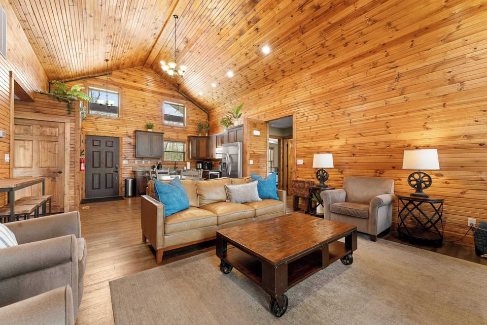 Plenty of comfy seating for everyone in your group!