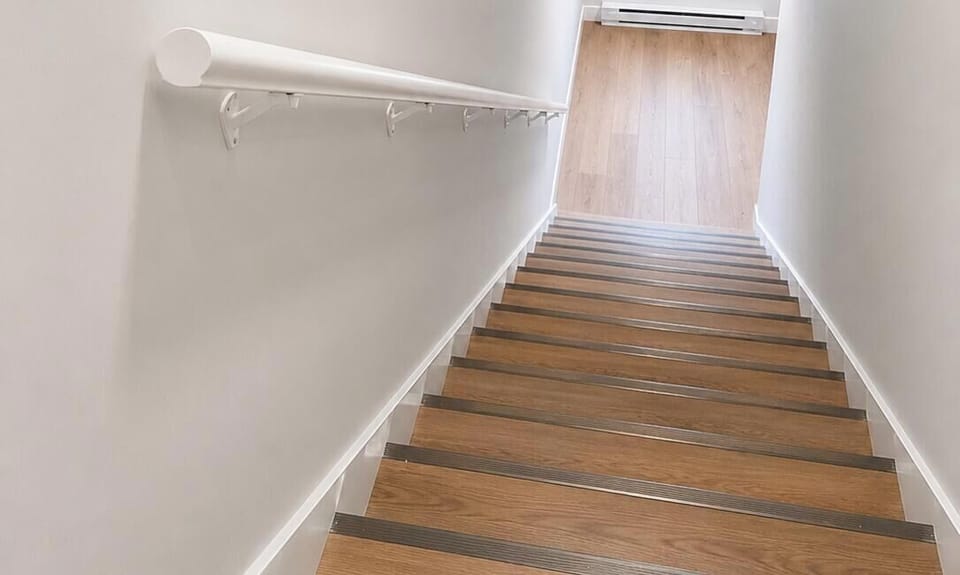 Stairs from 2nd Floor Kitchen / Living to 3rd Floor Bathroom, Laundry, Beds 2&3