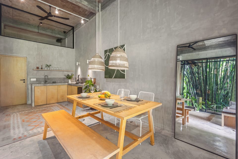 Apartment, 2 Bedrooms, Kitchen, Garden View | In-room dining