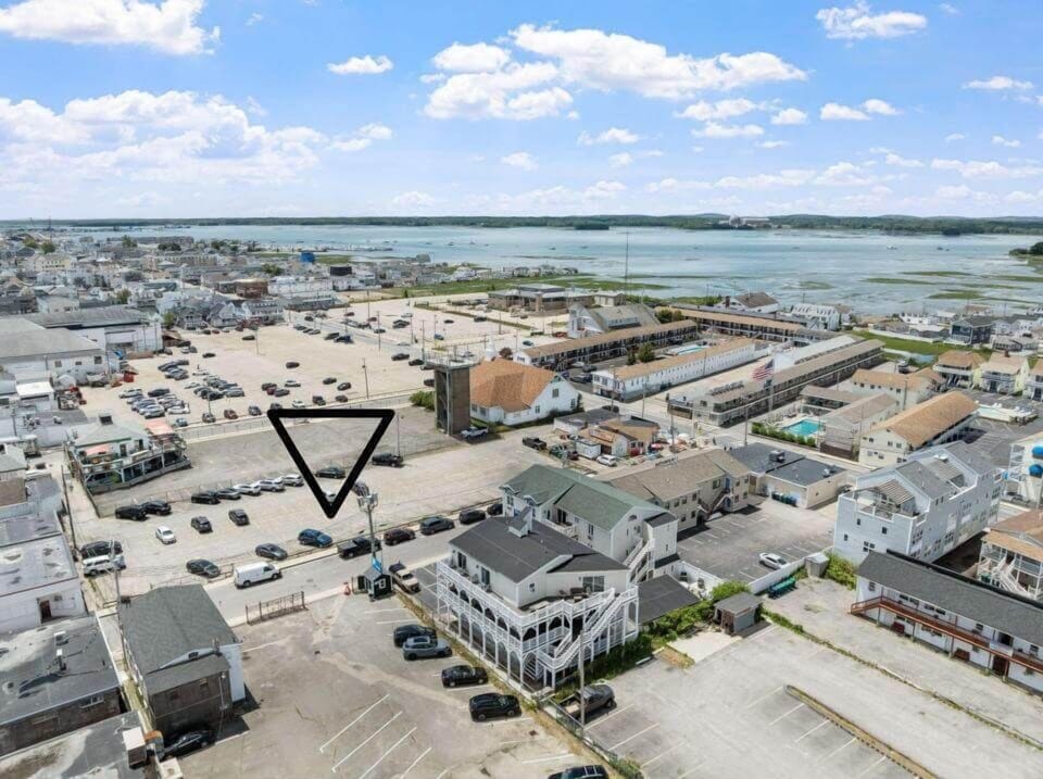 This is the lot where you can park using your parking pass. You access it from D street.