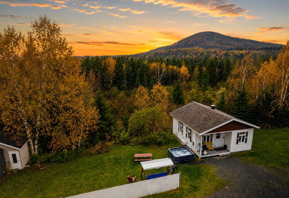 Admirez les magnifiques paysages de Charlevoix depuis votre séjour.