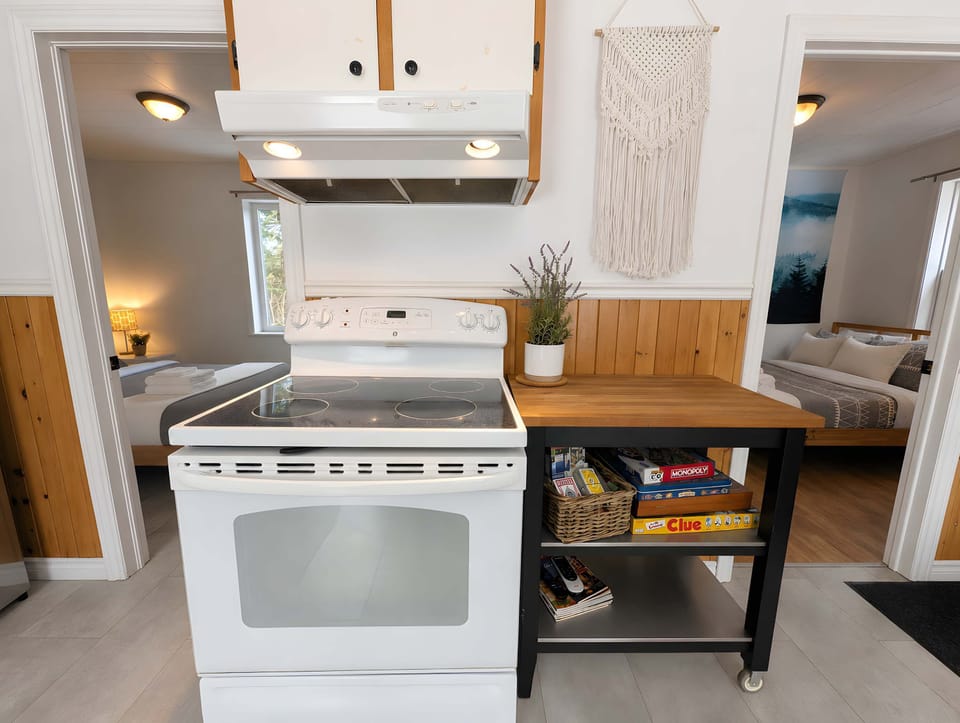 Tout le nécessaire pour cuisiner comme à la maison.