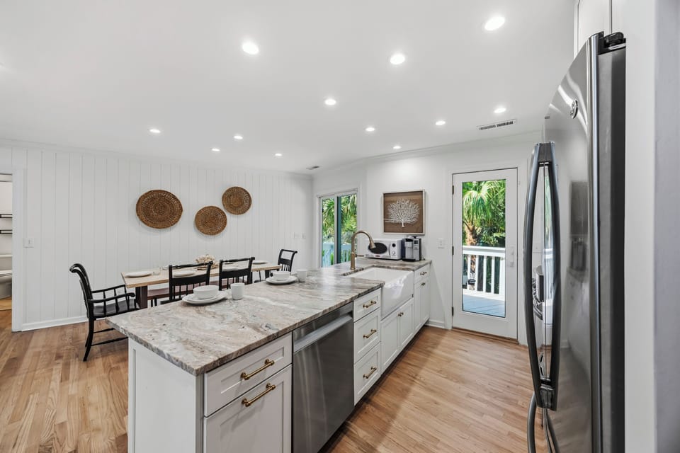 Fully equipped kitchen