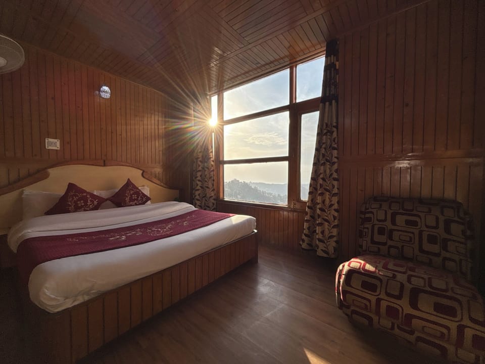 Superior Quadruple Room, Mountain View | Desk, laptop workspace, free WiFi, bed sheets