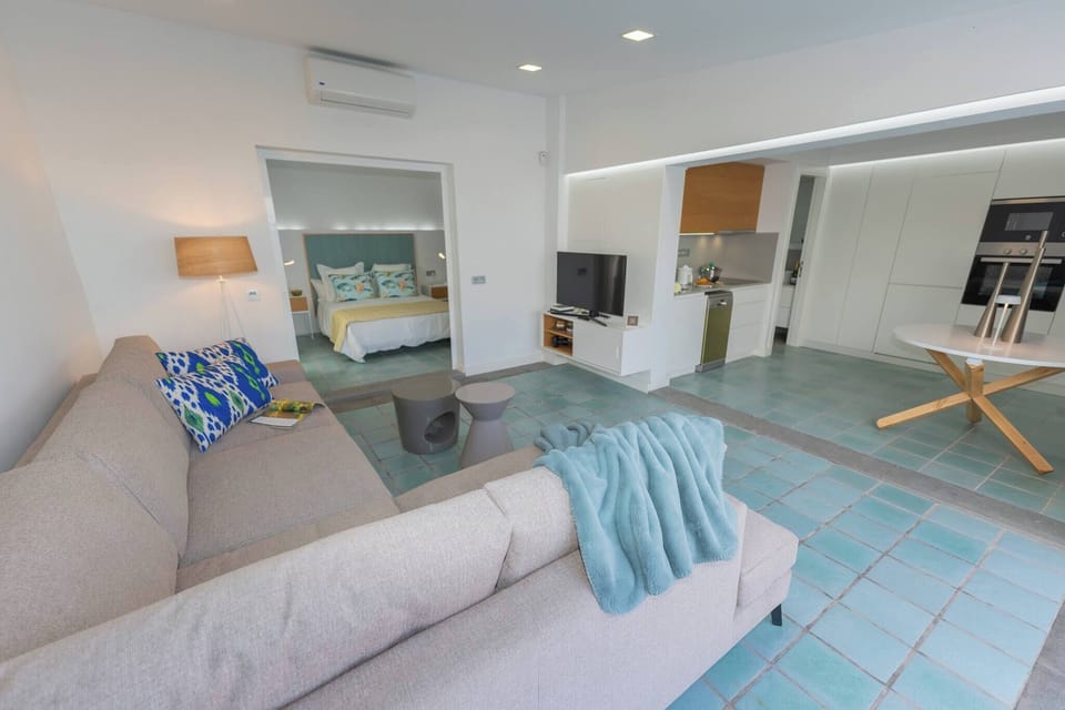 Comfortable living area with integrated kitchen for daily use.