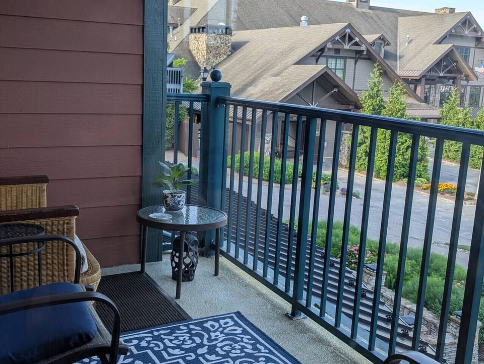 View from balcony