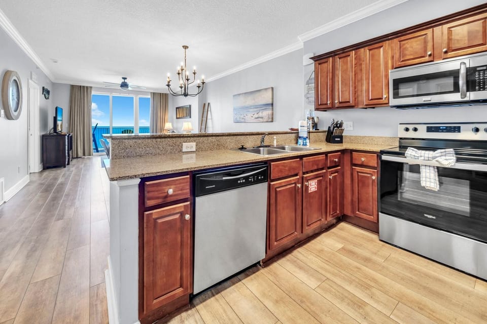 Condo, Multiple Beds (Tropic Winds 1105) | Private kitchen