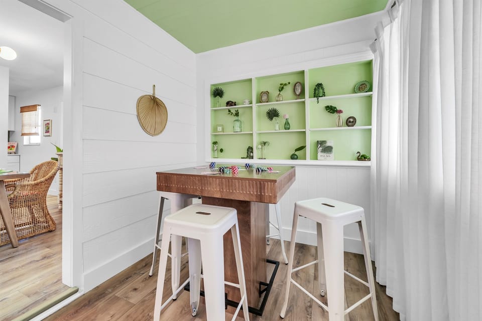 Pub table for game nights or the perfect spot to do some work on your laptop!
