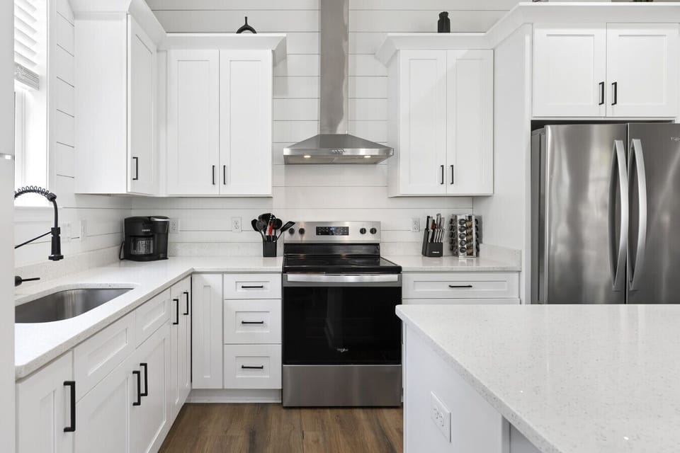 Fully Stocked Kitchen for all your cooking needs