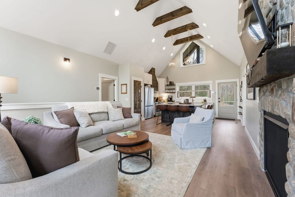 Where Comfort Meets Style – A beautifully designed living space to lounge, laugh, and enjoy your stay.