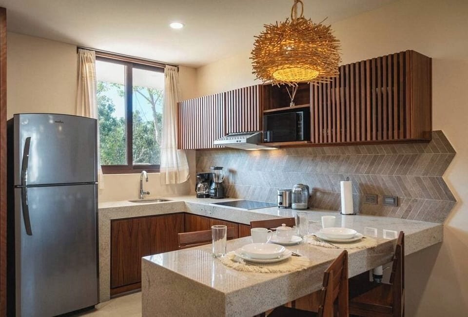 Our fully functional kitchen.
