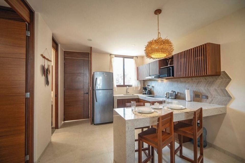 Our fully functional kitchen.