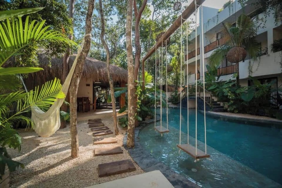 Our common outdoor pool.