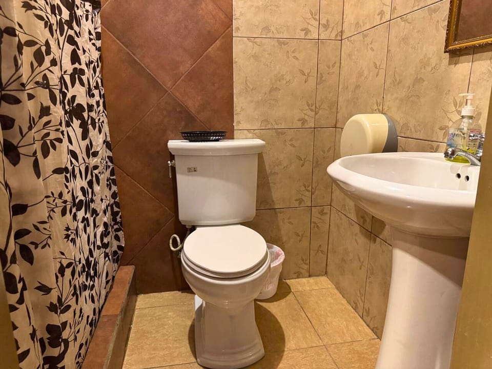 Basic Room | Bathroom | Towels, soap, toilet paper
