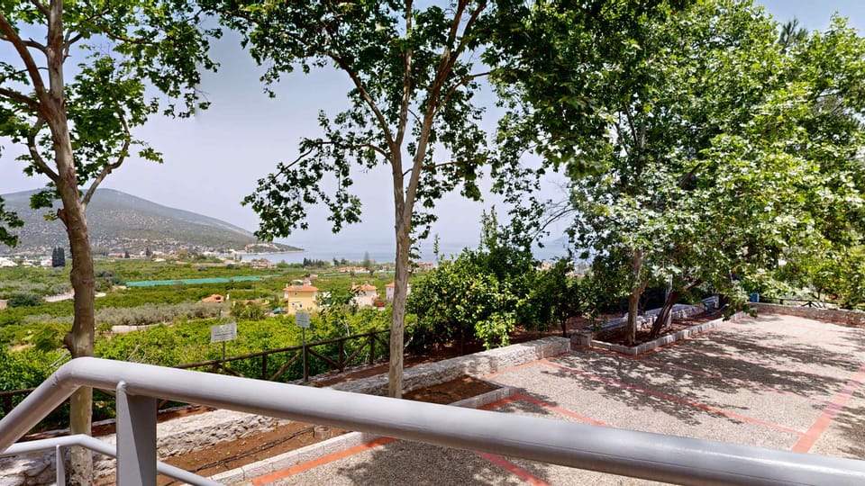 Sea View Terrace Surrounded by Olive Trees
