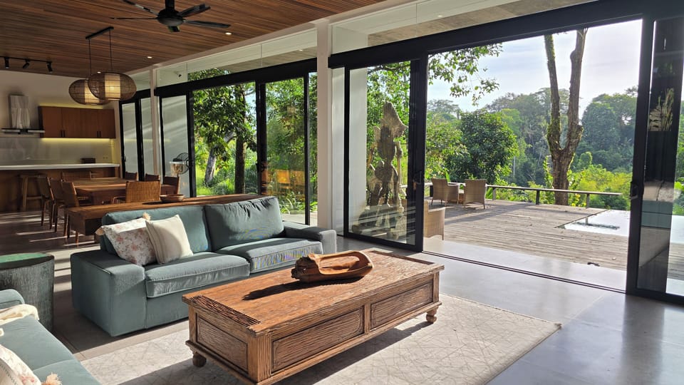 Villa, Garden View | Living area | Flat-screen TV