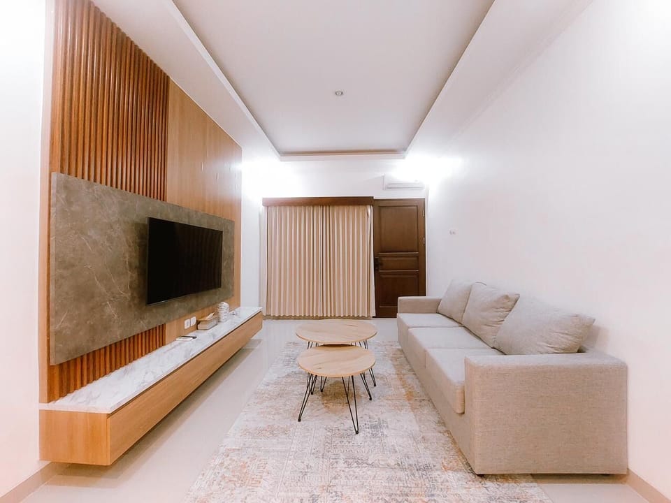 Villa | Living area | Flat-screen TV