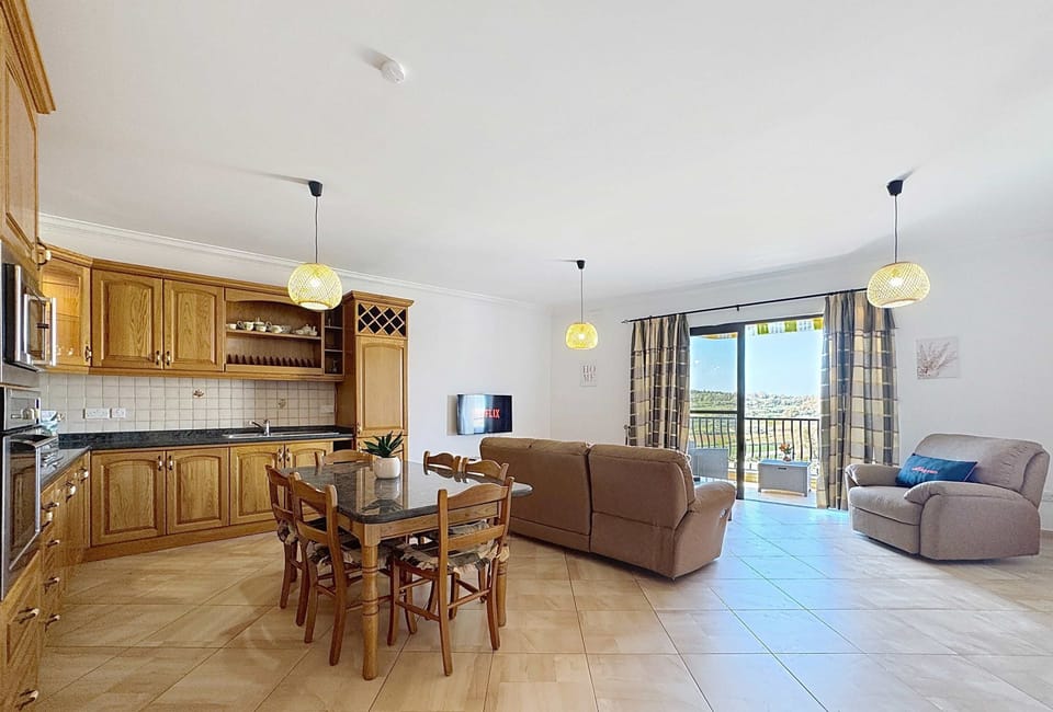 Open Plan Kitchen and Living Area