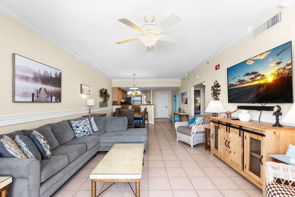 Comfortable living room seating