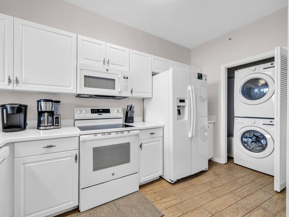 Kitchen with Laundry Room 