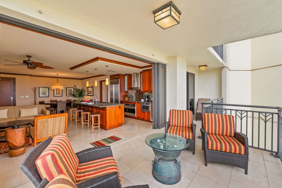 Villa, Multiple Beds, Lanai, Ocean View (Hale Alani) | Interior