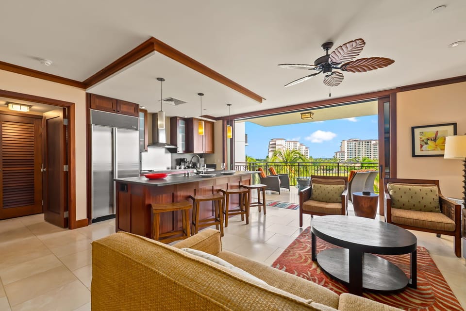 Villa, Multiple Beds, Lanai, Ocean View (Hale Alani) | Interior