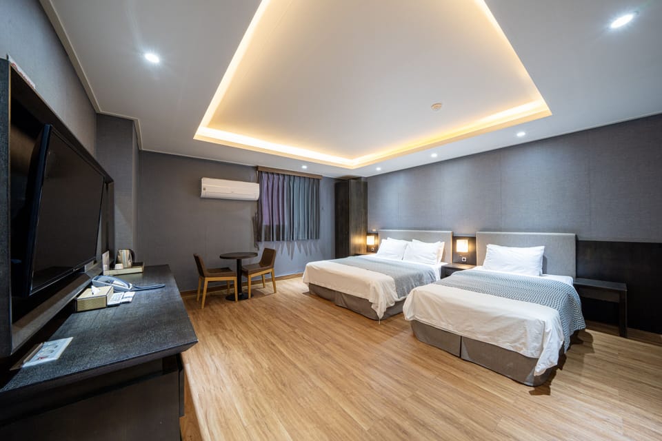 Deluxe Twin Room (VIP) | Blackout drapes, free WiFi, bed sheets