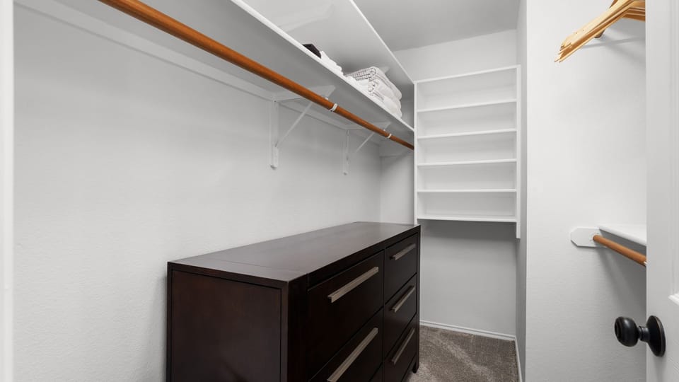 Primary Walk In Closet