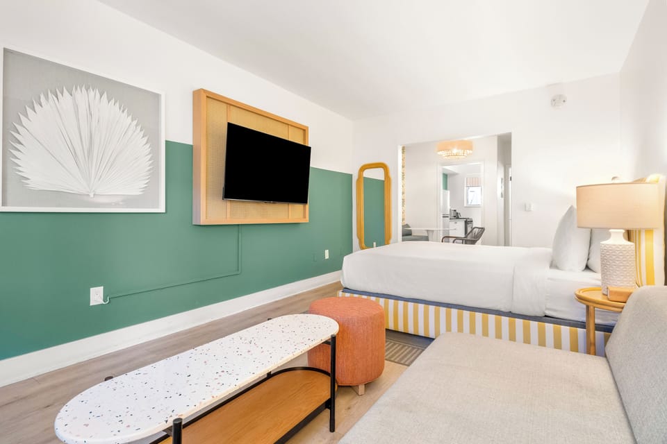 Bedroom. Interior and views may vary based on location and availability
