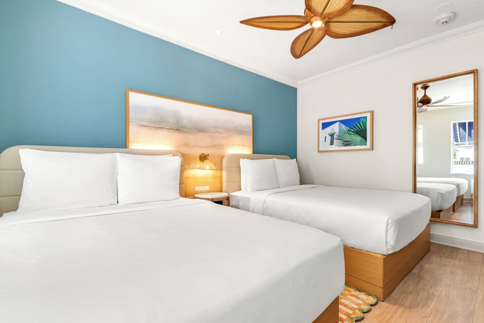 Bedroom. Interior and views may vary based on location and availability