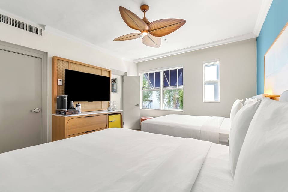 Bedroom. Interior and views may vary based on location and availability