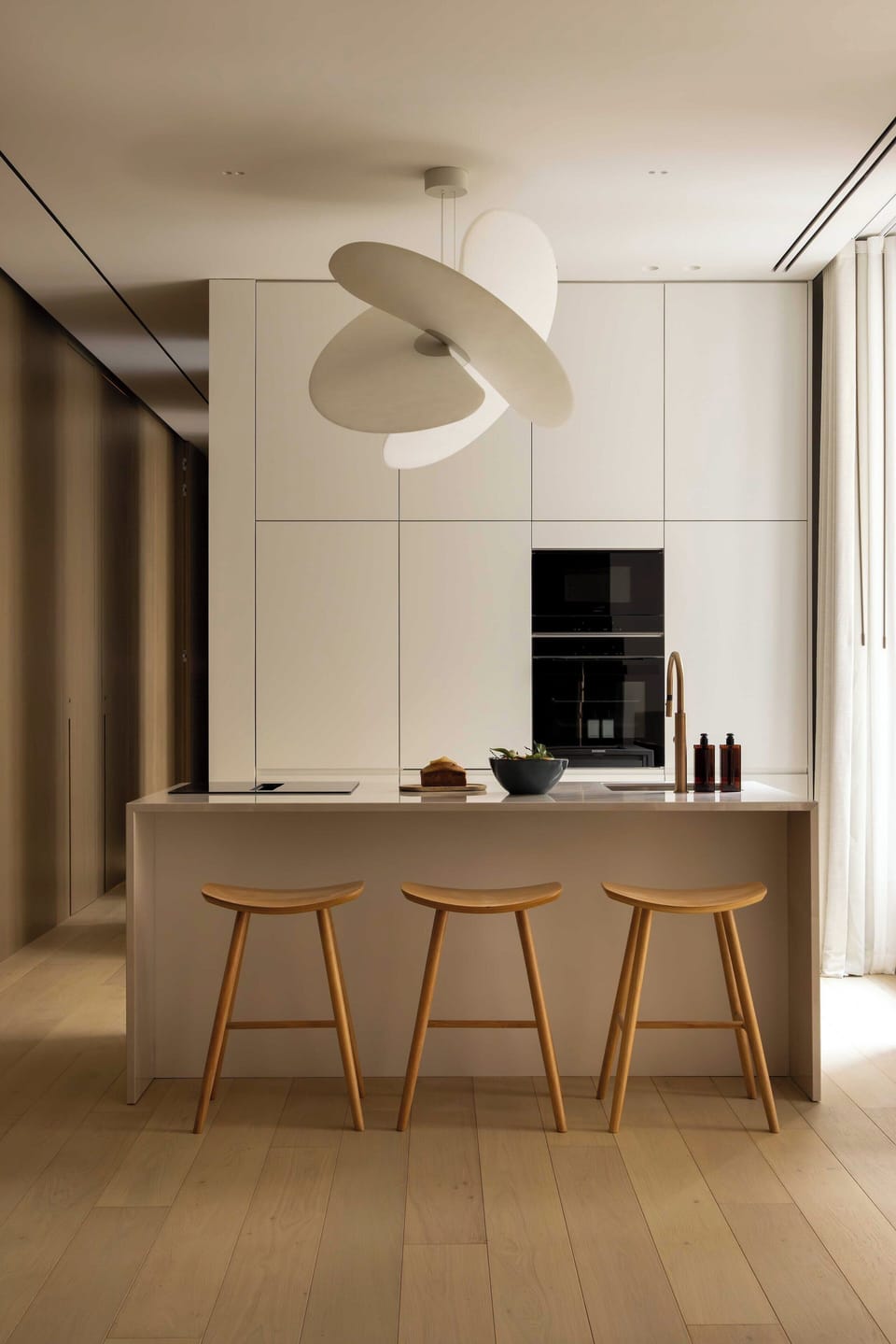 Apartment | Private kitchen | Fridge, microwave, oven, stovetop