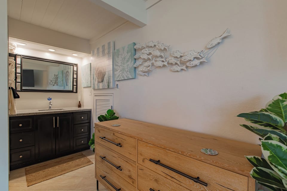 Each bedroom has its own private in-suite bathroom.
