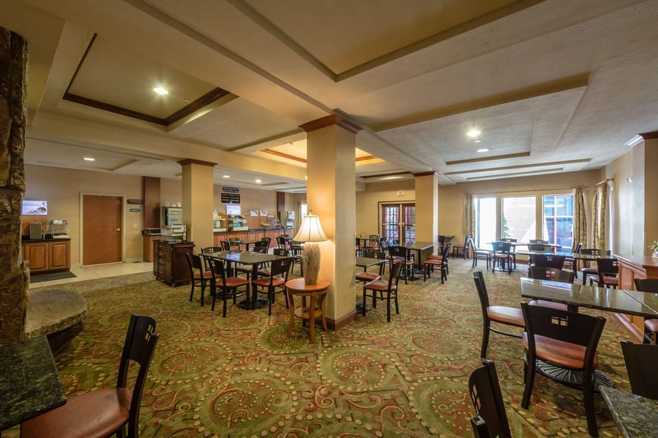 Free buffet breakfast